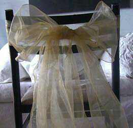 tulle wedding decorations