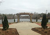 Lynn Ellen Odden Memorial Wedding Garden Inexpensive B anquet Hall near Charlotte, NC