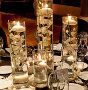 fire and water centerpiece